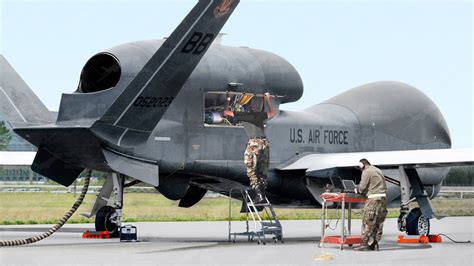 Us Air Force Inspect World Largest Million Drone Youtube