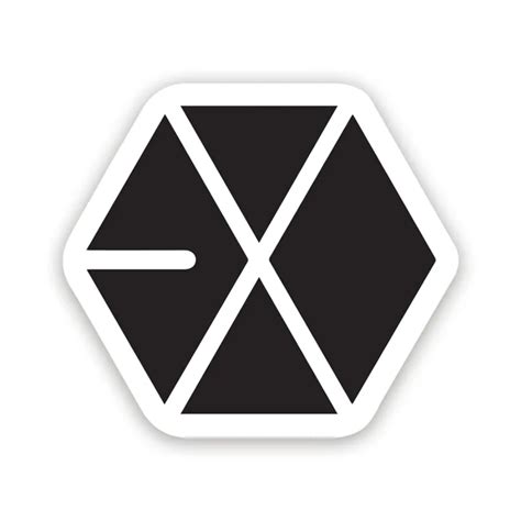 Exo Kpop Laptop Sticker Dot Badges