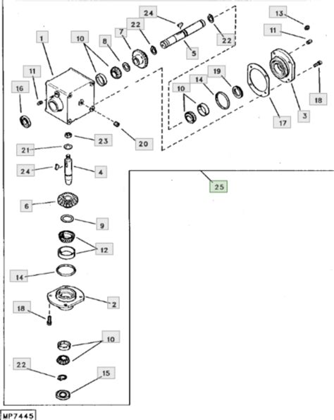 F935 Front Mower Deck Gearbox Replacement Green Tractor Talk