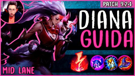 ITA COME GIOCARE DIANA PATCH 9 24 LEAGUE OF LEGENDS YouTube