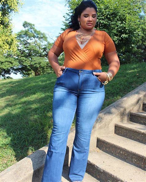 24 Best Plus Size Jeans Outfit For Girls Images In August 2024