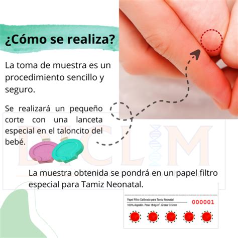 Tamiz Metabólico Neonatal Diagnóstico Clínico y Molecular DICLIM