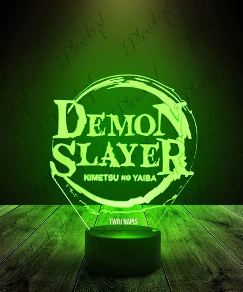 Lampka LED 3D Plexido Demon Slayer Plexido Pl