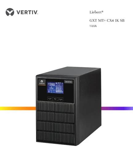 Kva Vertiv Liebert Gxt Mt Cx K Sb Ups System At Rs Piece