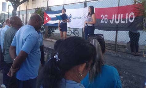 Conmemoran En Cienfuegos El D A Mundial Del Correo Correos De Cuba