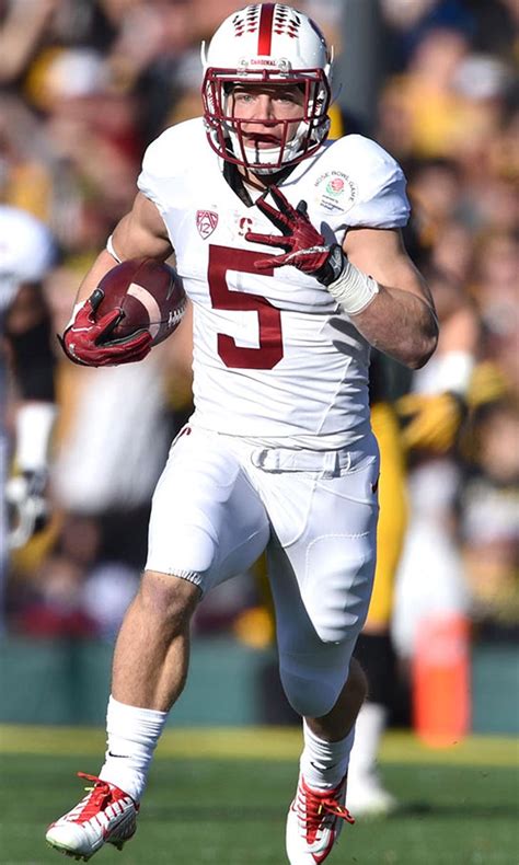 Christian McCaffrey takes first play of Rose Bowl 75 yards for ...