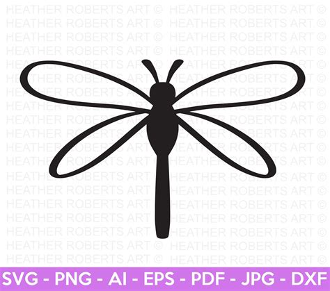 Dragonfly SVG Dragonfly Cut File Dragonfly Decal Svg - Etsy