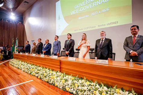 Governador Ibaneis Rocha Toma Posse Na CLDF Para Segundo Mandato DF LIVRE