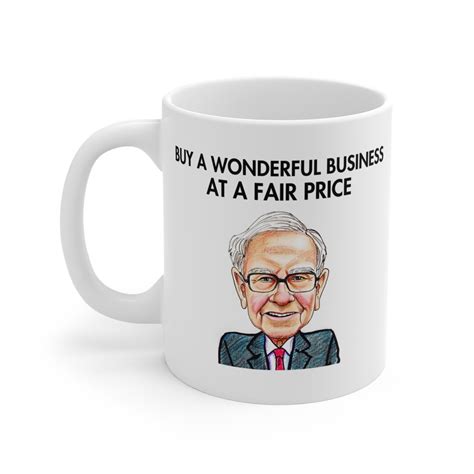 Coffee Mug For Value Investors Warren Buffett Best Gift Ideas Etsy