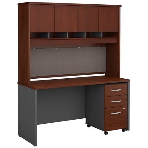 Bush Business Furniture Series C Drawer Credenza With Hutch