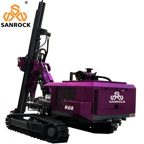 Hydraulic Dth Drilling Machine Rotary Borehole Crawler Mining Drilling