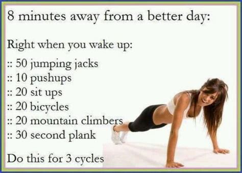 Morning Wake Up Fitness Motivation Morning Workout Health Fitness