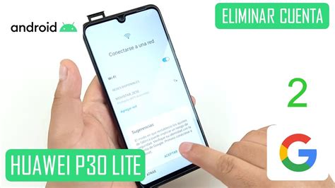 Eliminar Cuenta De Google Huawei P Lite Android M Todo Youtube
