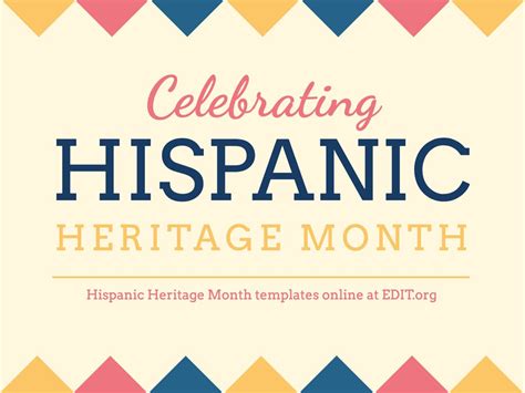 Free Customizable Hispanic Heritage Templates