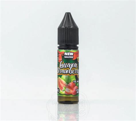 Жидкость Flamingo Salt Guava Strawberry 15ml 35mg на солевом никотине