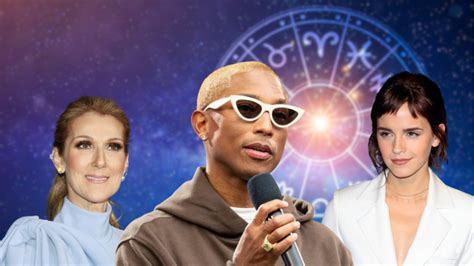 Astrologie Céline Dion Pharrell Williams Emma Watson ces stars