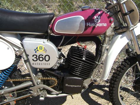 Restored Husqvarna 360 Cr Grand Prix 1975 Photographs At Classic