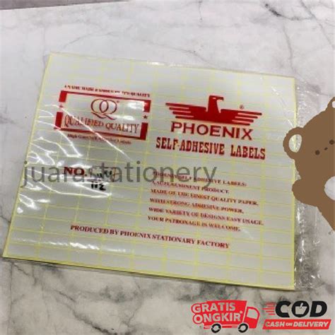 Jual Label Phoenix Label Undangan Label Nama Self Adhesive