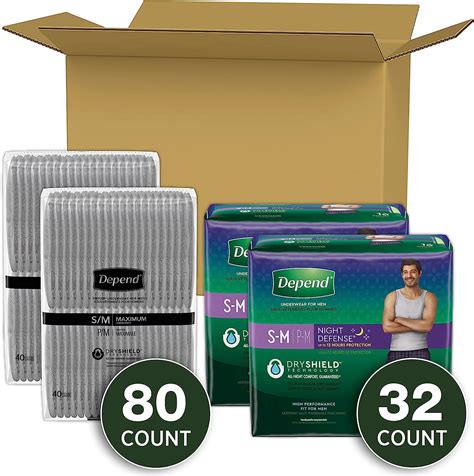 Buy Depend Fit Flex Adult Incontinence Underwear For Men Disposable