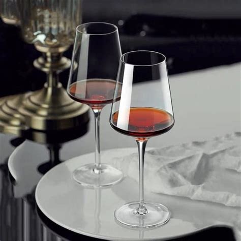 Buy Primeworld 230ml Wide Wine Glass Crystal Clear Lead Free Wine Glass Red Wine White Wine