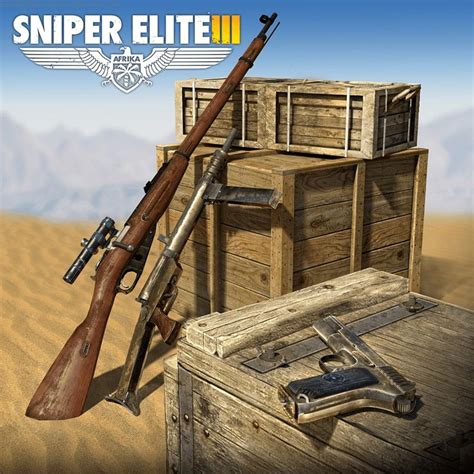 Sniper Elite Iii Afrika Eastern Front Weapons Cover Or Packaging Material Mobygames