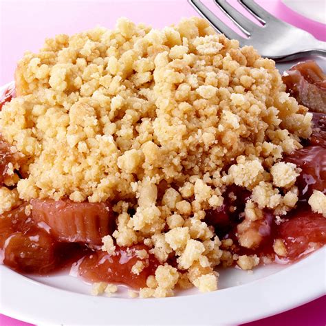 Recette Crumble Rhubarbe Et Banane