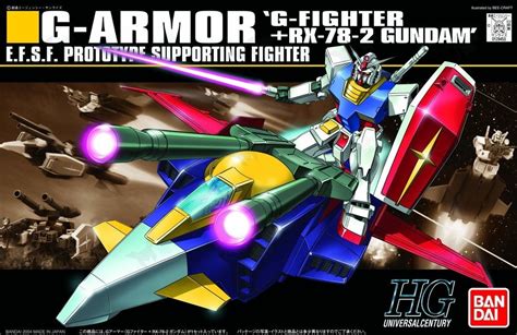 Buy Gundam Unit G Armor G Fighter RX 78 2 Gundam HGUC 1 144 Sc Online