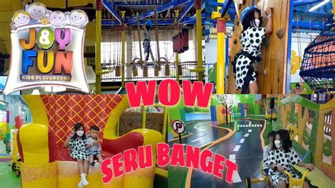 SERUNYA BERMAIN DI PLAYGROUND Joy N Fun Festival Citylink YouTube