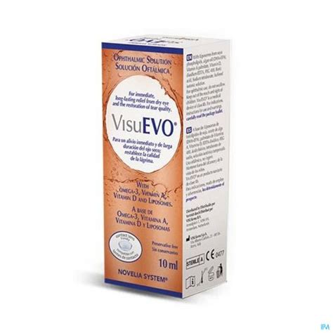 VISUEVO COLLYRE 10 ML Sécheresse oculaire Pharmacodel Pharmacie en