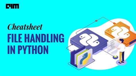 Cheatsheet File Handling In Python