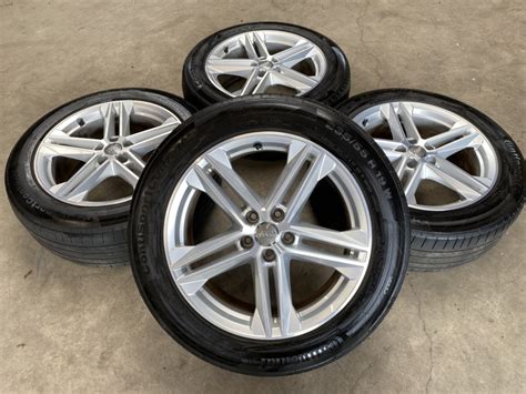 19 Inch Originele Velgen Zomerbanden Audi Q5 SQ5 80A601025G Set 4