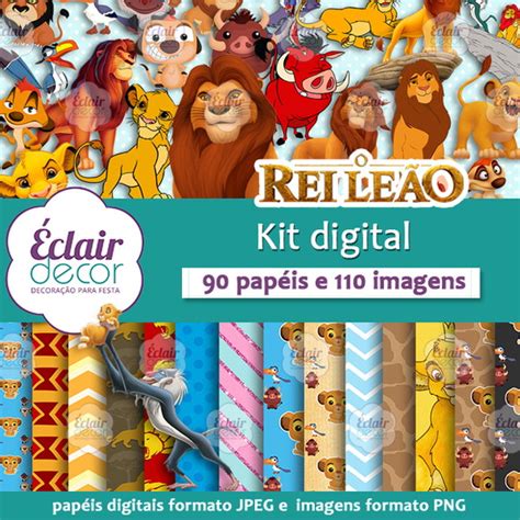 Kit Digital Rei Le O Elo Produtos Especiais