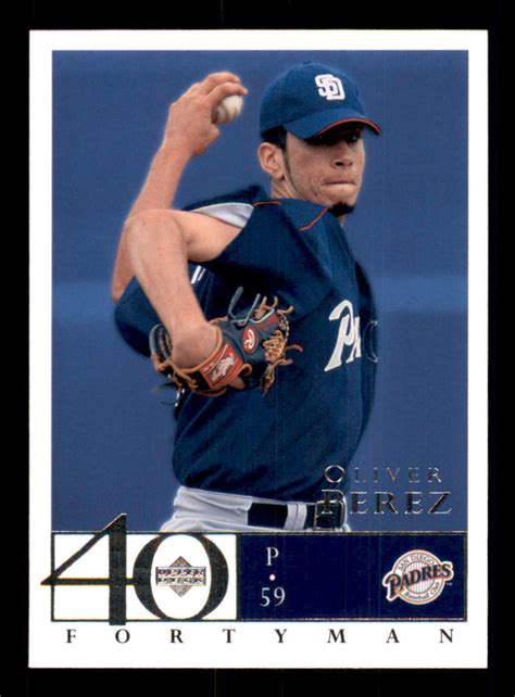 Upper Deck Man Oliver Perez For Sale Online Ebay