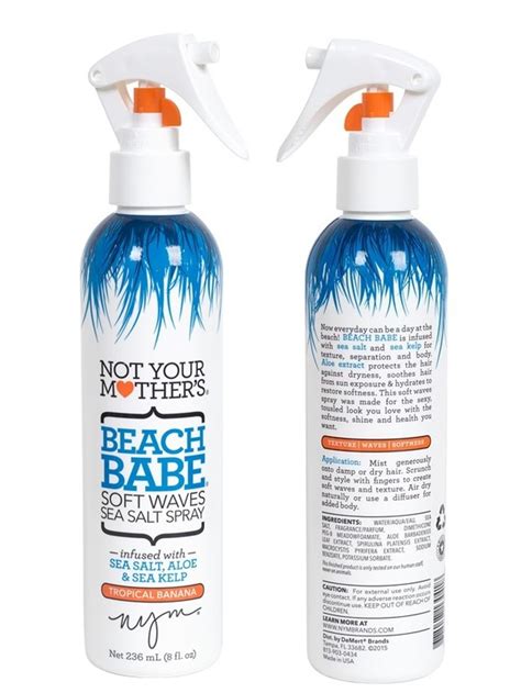 Not Your Mothers Beach Babe™ Soft Waves Sea Salt Spray With Uv