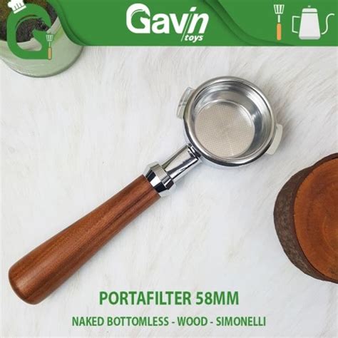 Jual Portafilter Nouva Simonelli 58mm Naked Bottomless Porta Filter