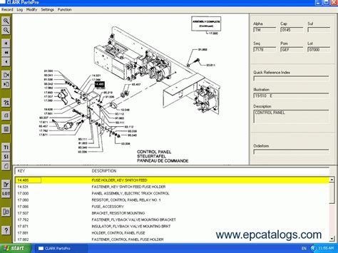 Clark ForkLift 2011 Spare Part Book Catalog Download