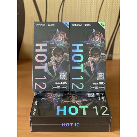 Jual Infinix Hot 12 6 128 Garansi Resmi Shopee Indonesia