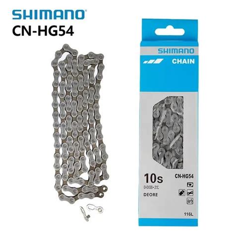 SHIMANO DEORE CN HG54 10 скоростная цепь для горного велосипеда