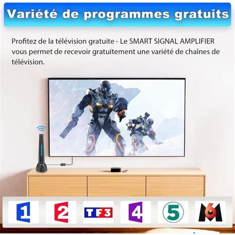 Antenne Tv Int Rieur Tnt Hd Puissante Antenne Tv Int Rieure Avec