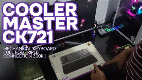 Coolermaster Cuci Gudang Keyboard Mechanical Triple Connection K