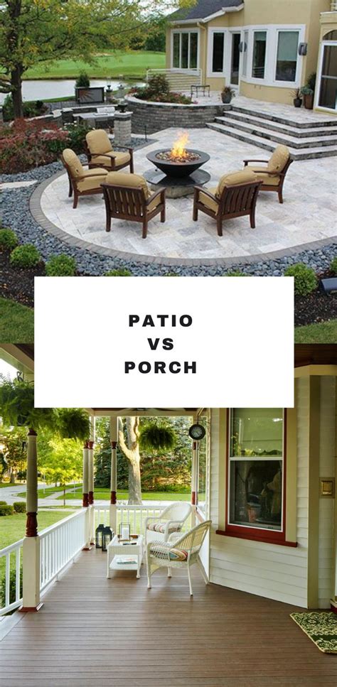 What Is The Difference Between A Patio And A Porch Patio Vs Porch