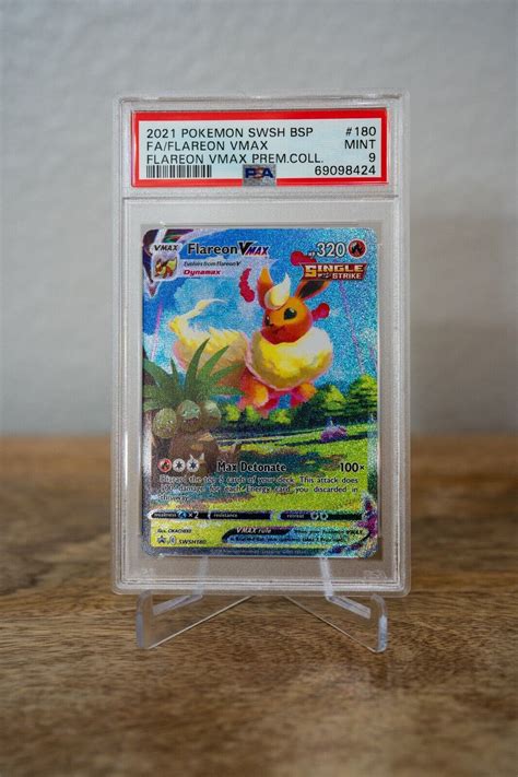 Mavin Psa Mint Pokemon Black Star Promo Flareon Vmax Alt Art