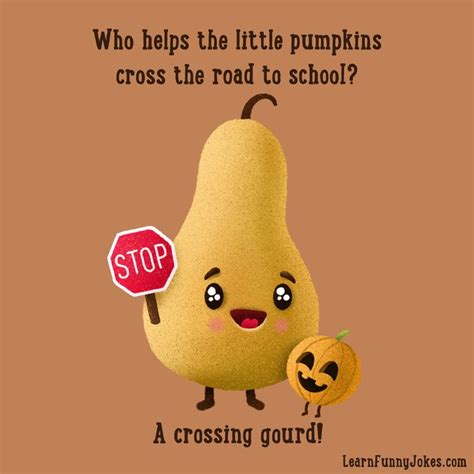 Halloween Jokes Who Helps The Little Pumpkins Cross The Road To