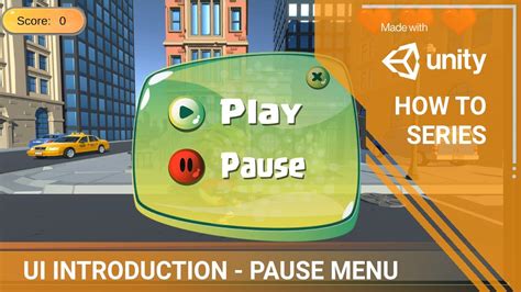 Unity Pause Menu Unity Tutorial Ui Intro For Beginners Youtube