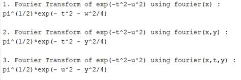 Fourier Transform In Matlab Geeksforgeeks