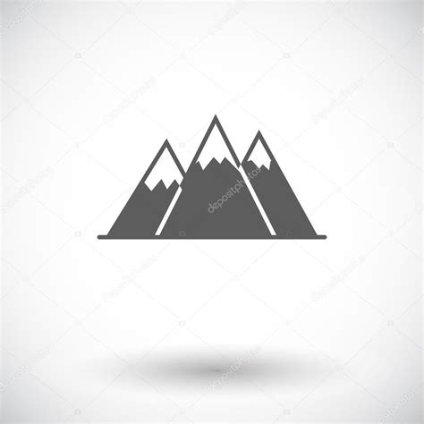 Mountain Icon Stock Vector By Leshkasmok