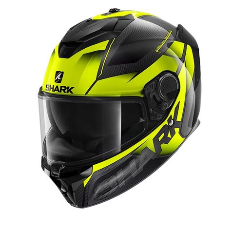 Casco Shark Spartan Gt Carbon Shestter Carbon Amarillo Amarillo