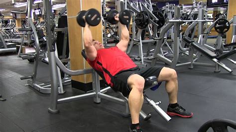 Incline Dumbbell Chest Fly Youtube