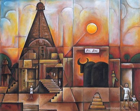 Indian Paintings By Cheenu Full Image