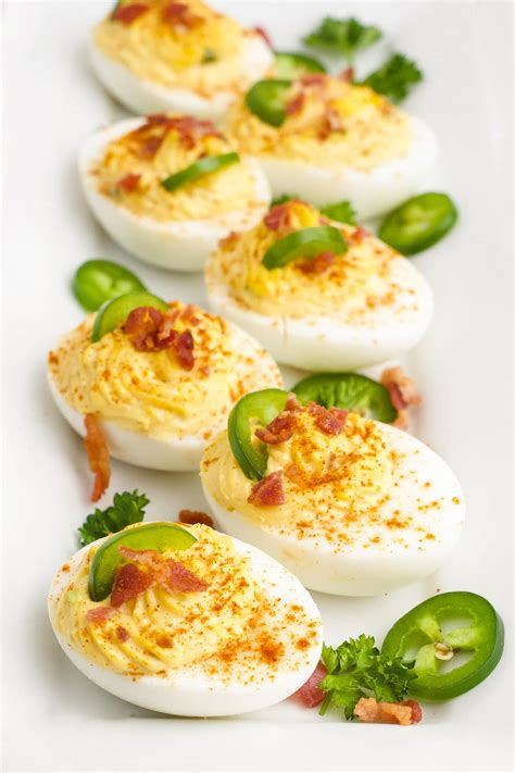 Spicy Deviled Eggs With Bacon Tidymom®